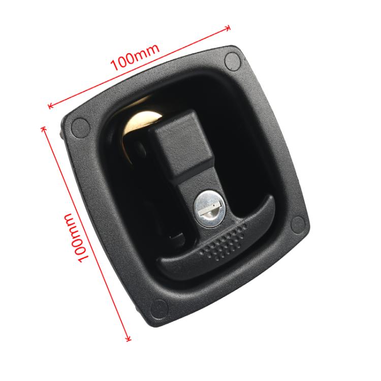RV / Camper Folding T Handle Latch with Key, Folding T Handle Latch