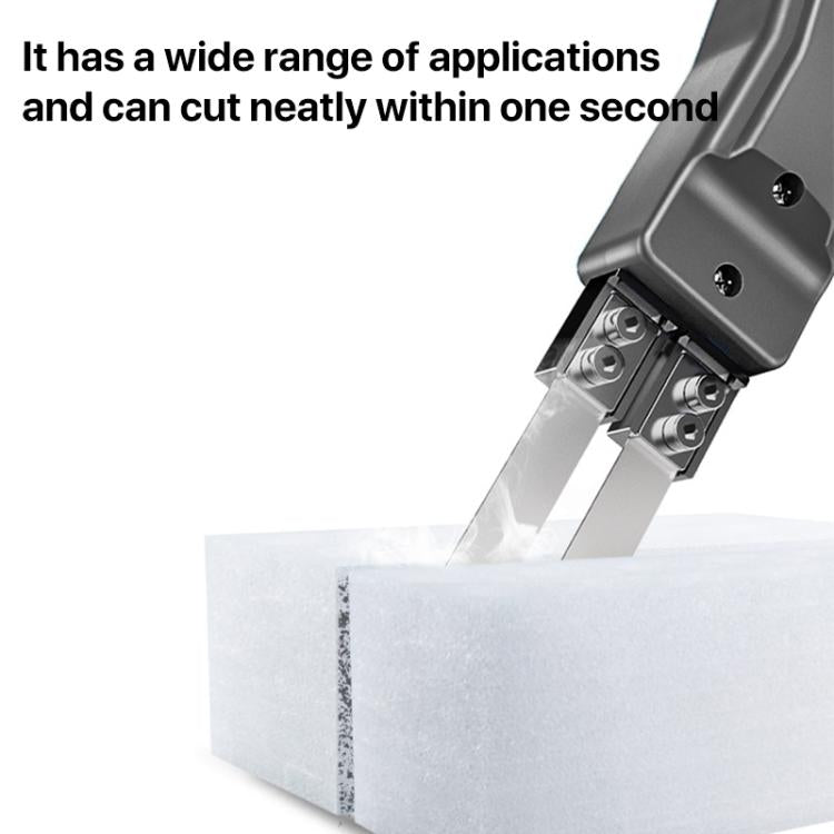 MOYI Sponge Foam Heat Cutter Plastic Thermal Melting Knife with 5cm Blade, EU Plug, US Plug