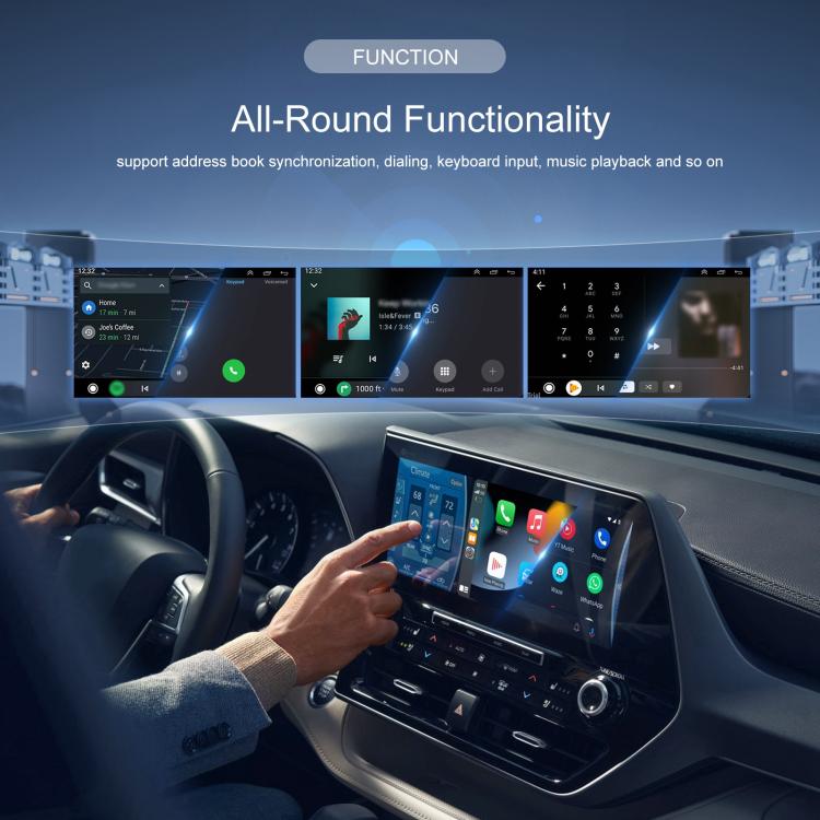 Car CarPlay and Android Auto Wired to Wireless Smart Box USB Adapter