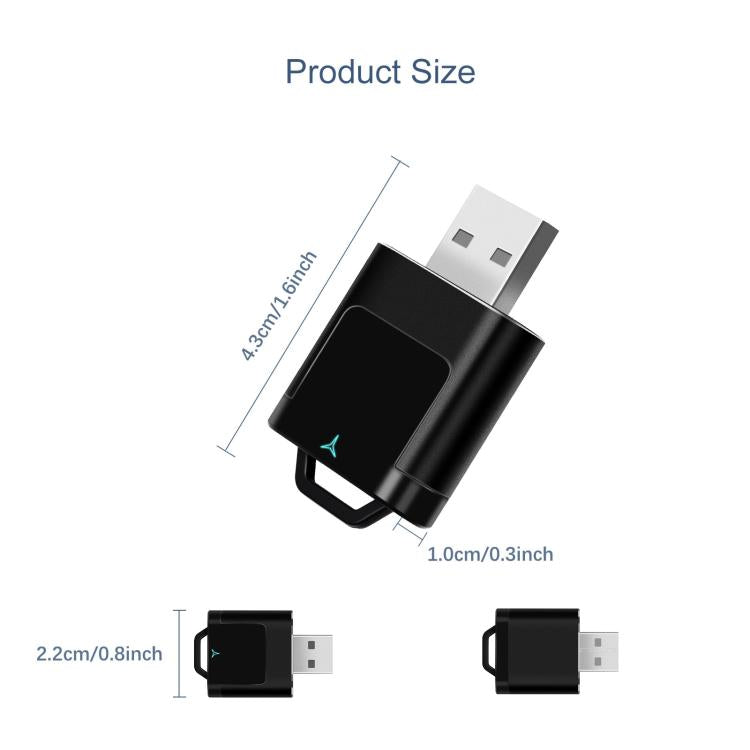 Car CarPlay and Android Auto Wired to Wireless Smart Box USB Adapter