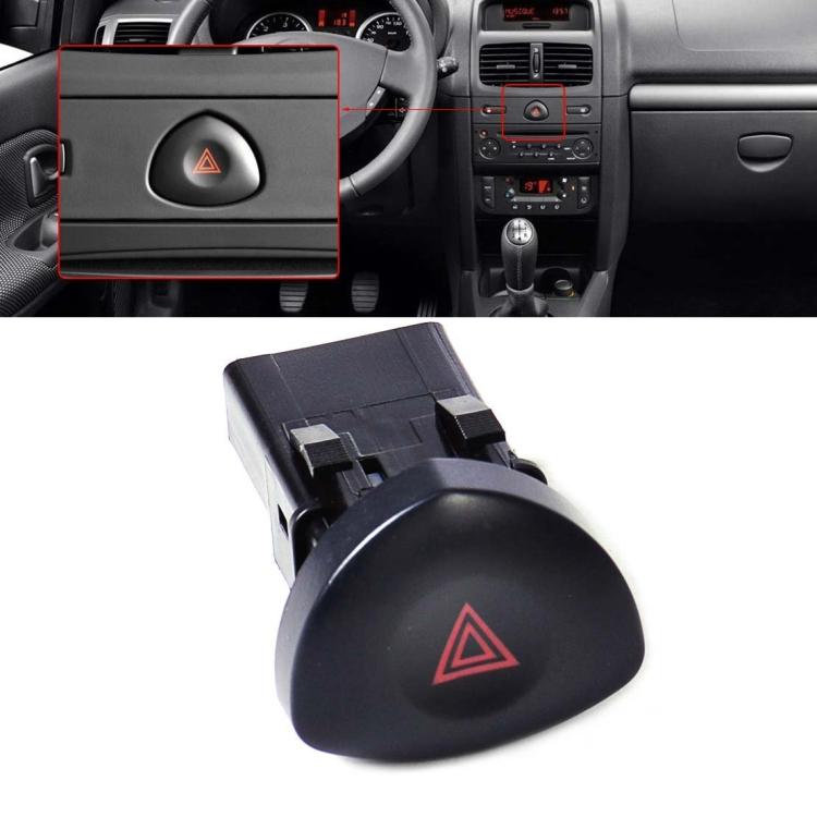 Car Hazard Warning Emergency Light Switch Button 8200442723, For Renault / Opel