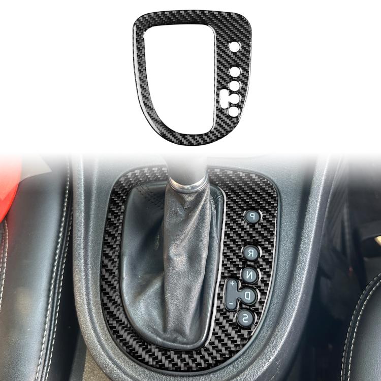 Carbon Fiber Car Gear Position Panel Decorative Sticker for SEAT Leon 2005-2012, Gear Position Panel, Left Driver, Gear Position Panel, Right Driver
