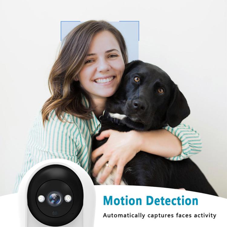 V5 2MP Home HD Full Color Two-Way Video Call Camera Support One-Click Call, EU Plug, US Plug