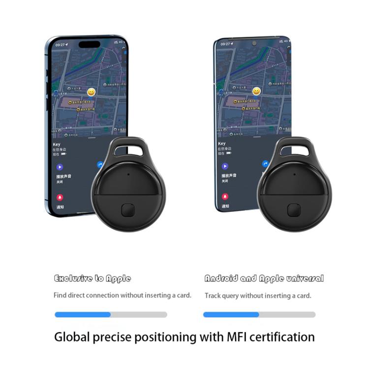 JHX05 iOS Mini GPS Global Smart Location Tracker Anti-lost Device, iOS (Black), iOS (White), iOS (Pink), iOS (Orange)