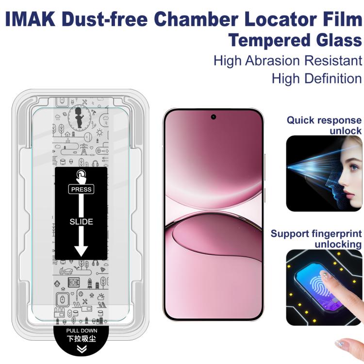 imak Dust-free Chamber Locator H Series Tempered Glass Film
