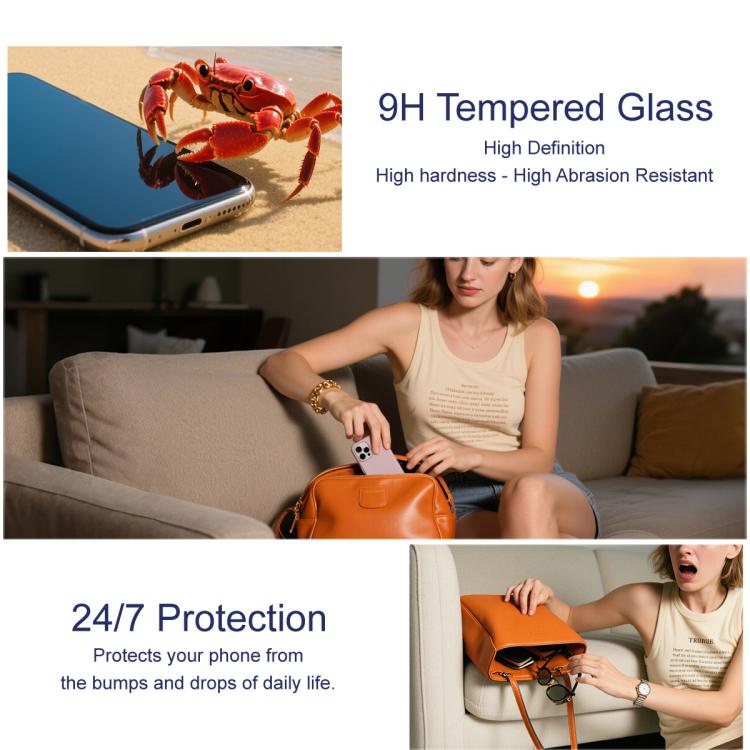 imak Dust-free Chamber Locator H Series Tempered Glass Film