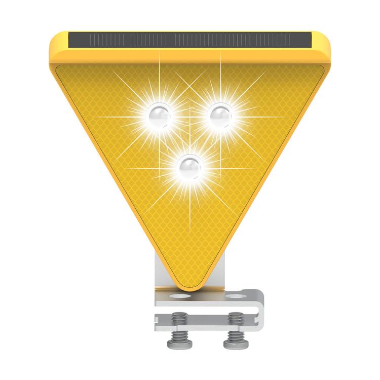 C2A Solar Flash LED Strobe Warning Light, C2A(White Light), C2A(Yellow Light)