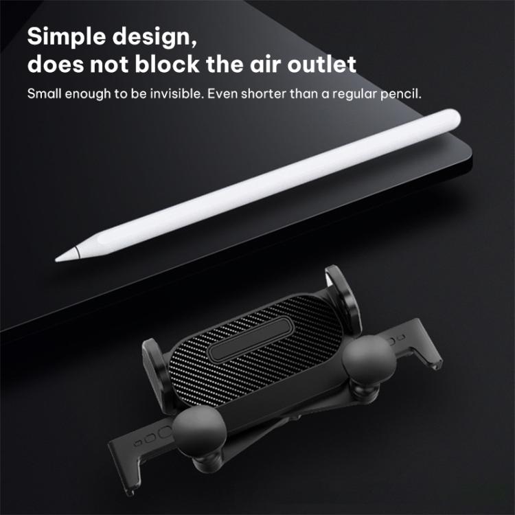 One-touch Retractable Car Phone Holder Main Body Accessory for 17mm Ball Joint