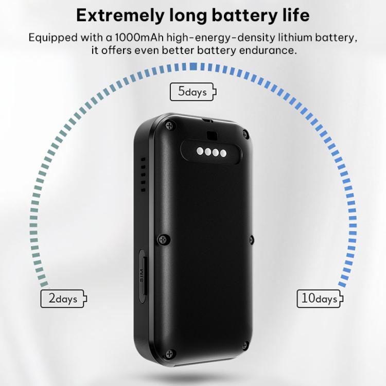 FA81 1.0-inch TFT Display 4G GPS Location Tracker Anti-loss Device for The Elderly Children, Asia / EU / Africa Version, American Version