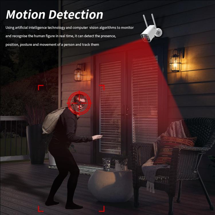 K20 1080P HD Outdoor PTZ Security Bullet Surveillance Camera, K20