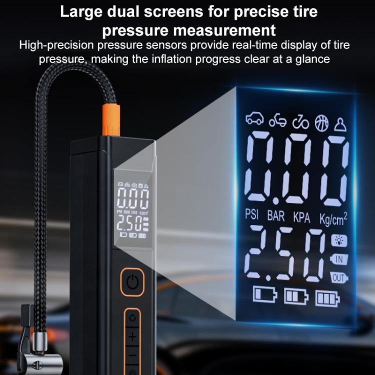 SUITU ST-5541 Portable Dual Screen Digital Display Car Electric Wireless Air Pump