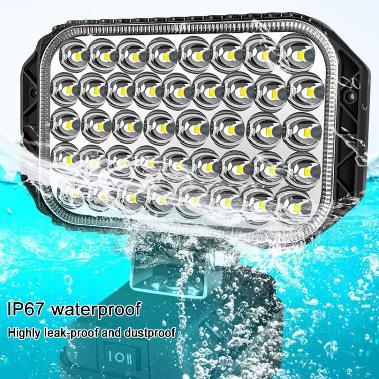 Dual USB LED Emergency Work Light, For Makita Battery Slot, 3 inch Round High Beam, 4 inch Square High Beam, 5 inch Square High and Low Beam, 8 inch Square High and Low Beam, 10 inch Square High and Low Beam
