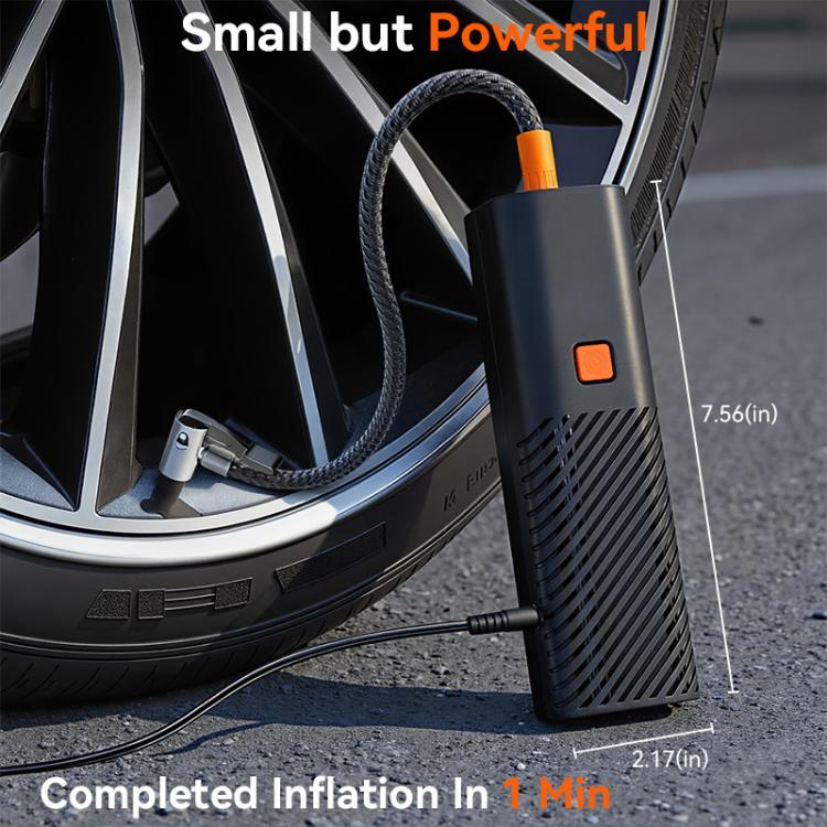 SUITU ST-5547 DC12V Portable Wired Car Pointer Pressure Gauge Inflator Pump