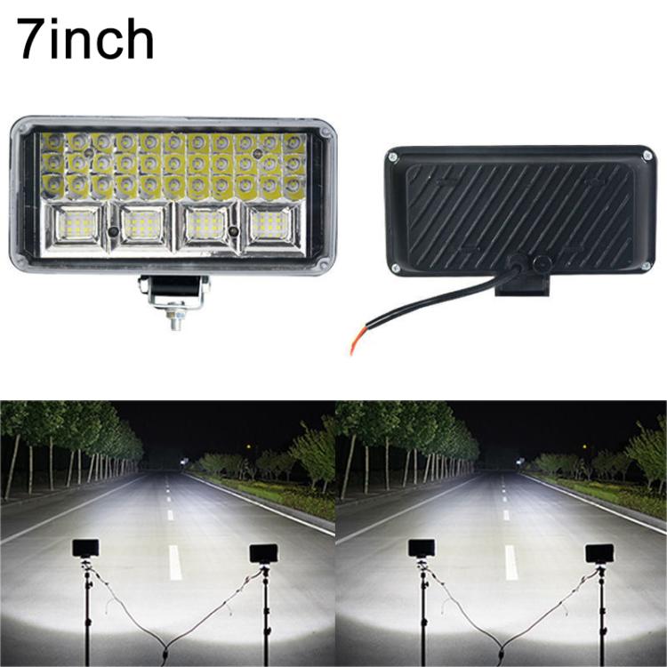 DC 12V-80V LED Super Bright Headlight Beam Driving Light for Electric Vehicle, Tractor, ATV/UTV, 15-LEDs Single Light, 3 inch 18-LEDs Single Light, 4 inch 30-LEDs High Low Light, 5 inch 48-LEDs High Low Light, 7 inch 57-LEDs High Low Light             ...