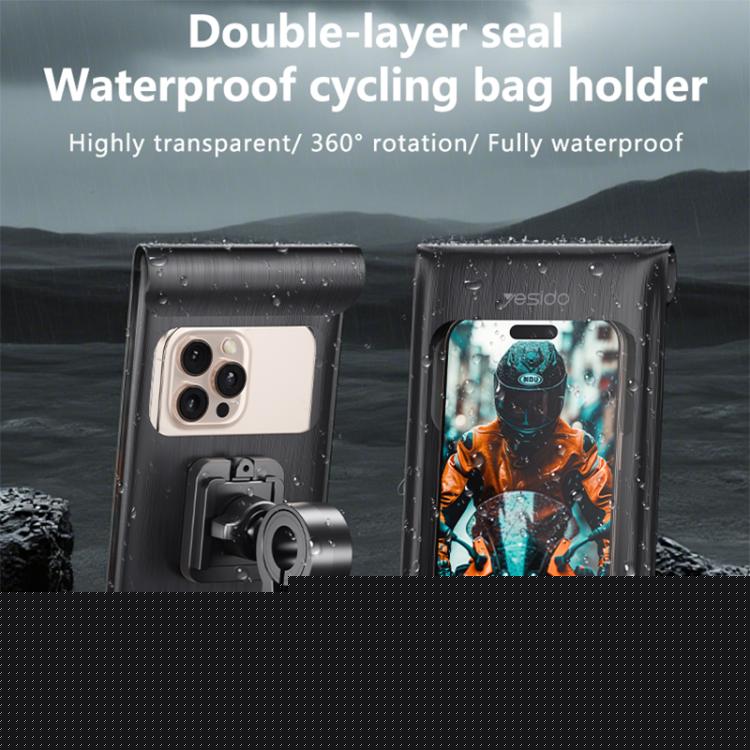 Yesido C333 Double-layer Sealed Waterproof Bag Cycling Phone Holder, C333