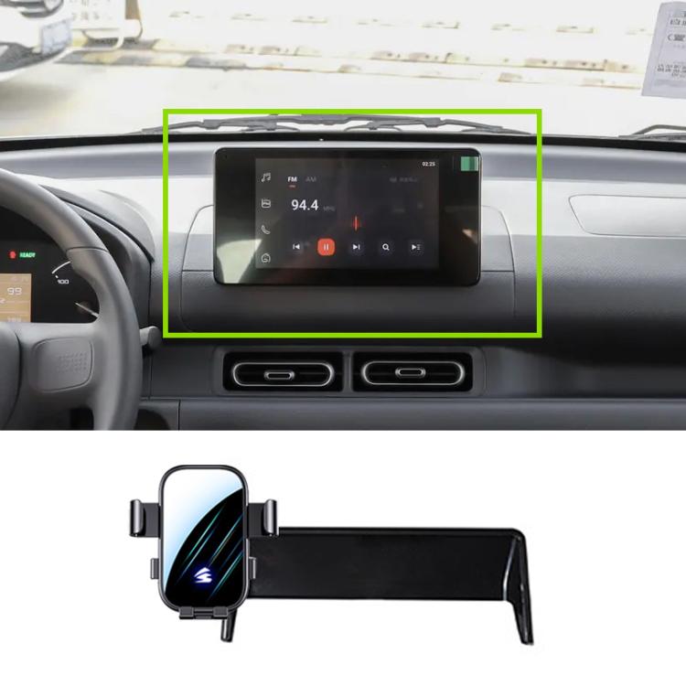 Car Screen Phone Holder Mount with Extension Arm, For SGMW Hongguang NEV 24-25 8 inch, For SGMW Nebula 2023 10.25 inch, For SGMW Bingo Plus 2024 10.1 inch, For SGMW Starlight 23-25 15.6 inch, For SGMW Victory 20-23 10.25 inch, For SGMW Bingo Enjoy 2023...