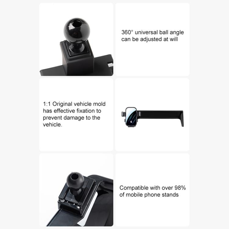 Car Screen Phone Holder Mount with Extension Arm, For SGMW Hongguang NEV 24-25 8 inch, For SGMW Nebula 2023 10.25 inch, For SGMW Bingo Plus 2024 10.1 inch, For SGMW Starlight 23-25 15.6 inch, For SGMW Victory 20-23 10.25 inch, For SGMW Bingo Enjoy 2023...