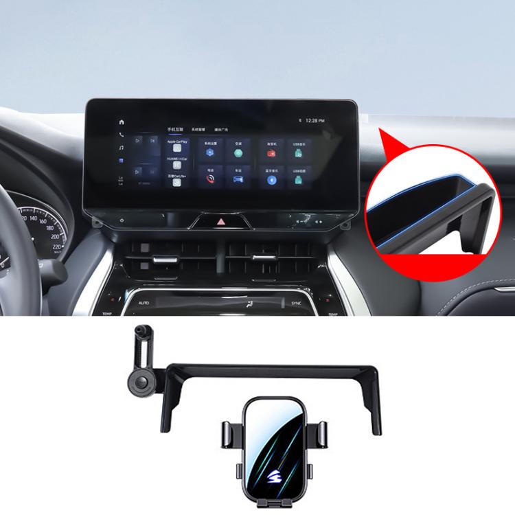 Car Screen Phone Holder Mount with Extension Arm, For Toyota Sienna 2021-2026 12.3 inch, For Toyota Sienna 2021-2023 8 inch, For Toyota Sienna 2024 10.25 inch, For Toyota BZ4 2022 / BZ4X 12.3/8 inch, For Toyota Bozhi BZ3X 2025 14.6 inch                ...