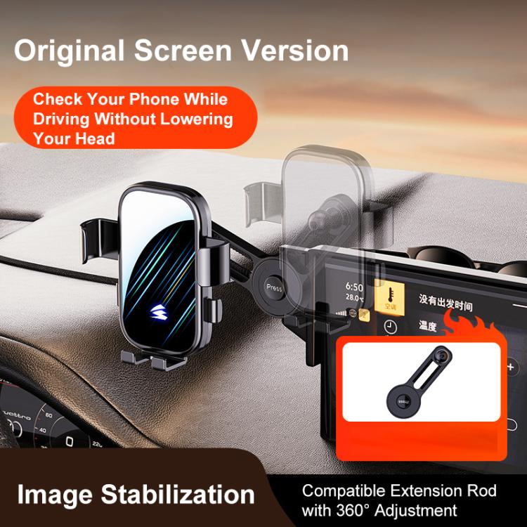 Car Screen Phone Holder Mount with Extension Arm, For Toyota Sienna 2021-2026 12.3 inch, For Toyota Sienna 2021-2023 8 inch, For Toyota Sienna 2024 10.25 inch, For Toyota BZ4 2022 / BZ4X 12.3/8 inch, For Toyota Bozhi BZ3X 2025 14.6 inch                ...
