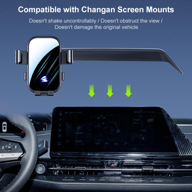 Car Screen Phone Holder Mount with Extension Arm, For Changan Lantuozhe 23-25 12.3 inch, For Changan NEVO A07 23-26 15.4 inch, For Changan Eado DT 18-22 10.25 inch, For Changan Lamore 2023 13.2 inch, For Changan Lumin 22-25 10.25 inch                  ...
