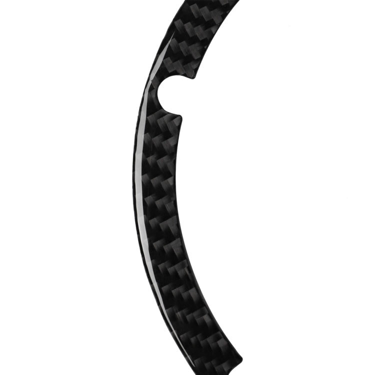 Car Carbon Fiber Rear Horn Ring Decorative Sticker for Nissan 350z 2006-2009, Rear Horn Ring