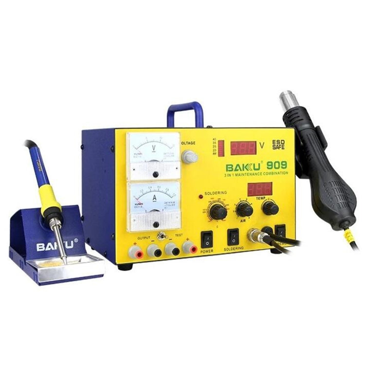 BAKU BK-909 BGA Rework Solder Station Hot Air Gun Welder Equipment, EU Plug, BAKU BK-909 (US Plug), BAKU BK-909 (EU Plug)