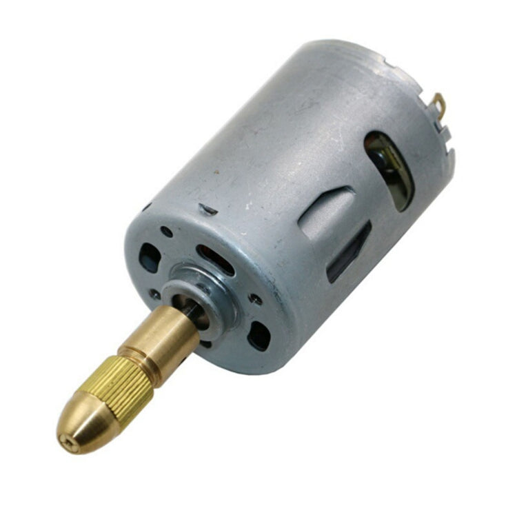 7 PCS/Set Brass 0.5-3mm Small Electric Drill Bit Collet Micro Twist 2.35mm Drill Chuck Set with Wrench, 2.35mm
