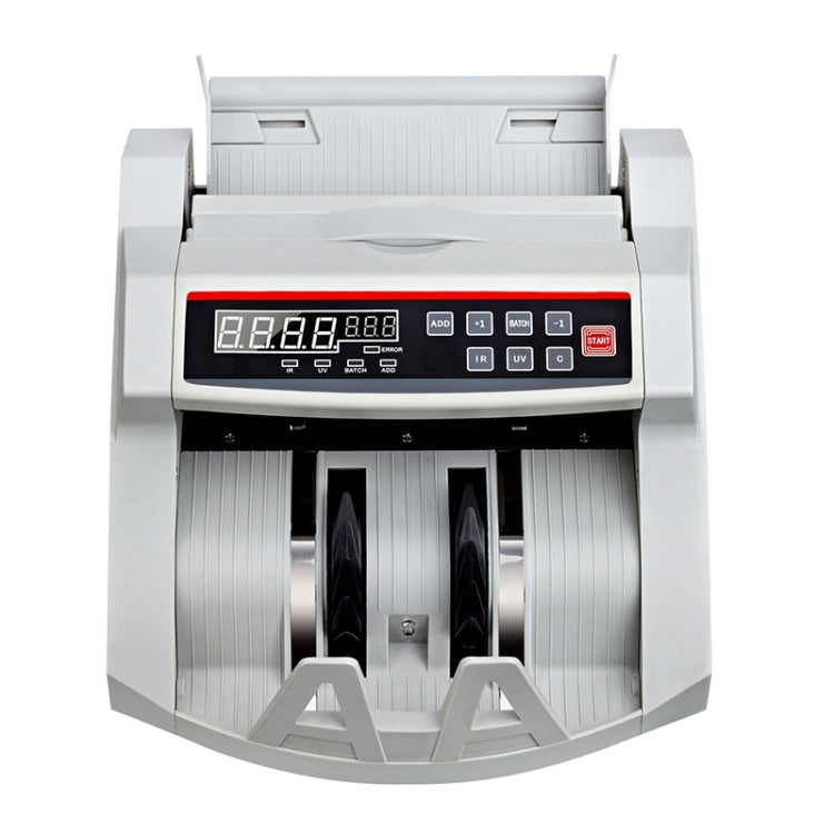 2108UV/IR 110V Portable Multi-Currency Money Counter, Specification: US Plug, 110V US Plug