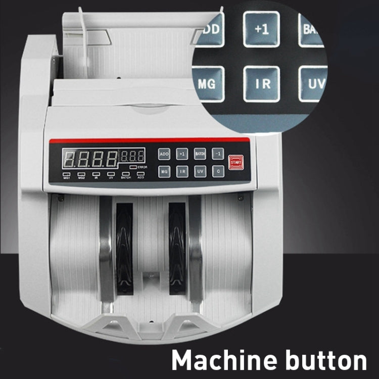 2108 UVMGIR Multi-Currency Multifunctional Money Counter, Specifications:AU Plug, AU Plug