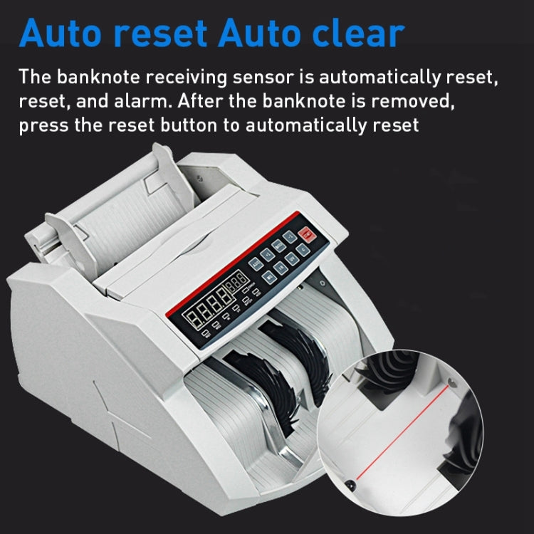 2108 UVMGIR Multi-Currency Multifunctional Money Counter, Specifications:AU Plug, AU Plug