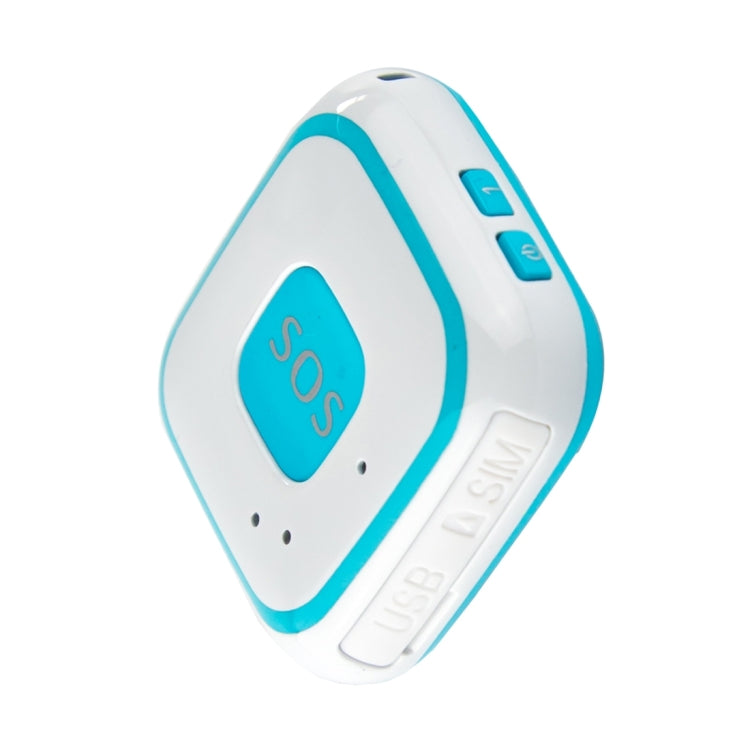 V28 Necklace Style GSM Mini LBS WiFi AGPS Tracker SOS Communicator, V28