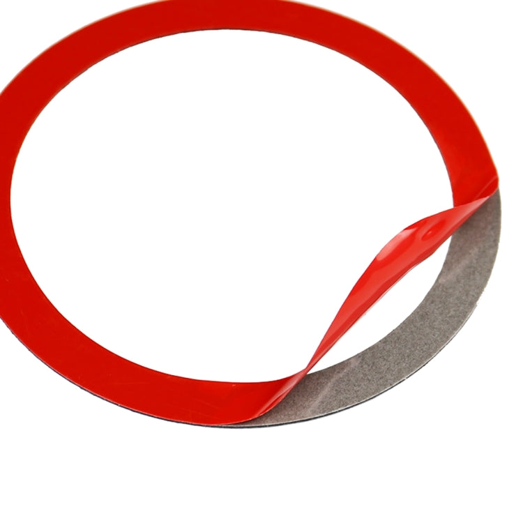 Red Blue Color Car Steering Wheel R Chassis Carbon Fiber Decorative Sticker for BMW MINI R55 / R56 / Countryman R60 / Paceman R61, For BMW MINI R55 (Red Blue Color)