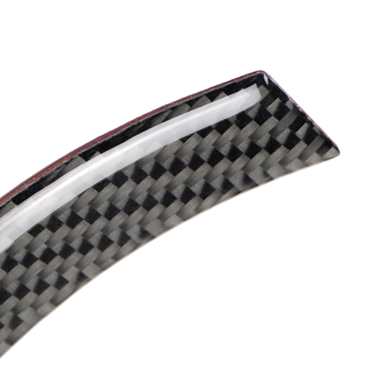 2 PCS Car F Chassis Navigation Panel Carbon Fiber Decorative Sticker for BMW Mini Cooper Countryman Clubman F54/F55/F56/F60