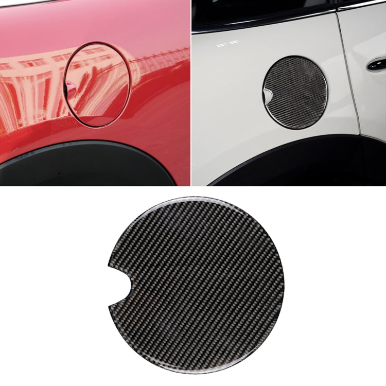 Car Fuel Tank Cover Carbon Fiber Decorative Sticker for BMW Mini Cooper R50 / R52 / R55 / R56 / R57 / R58 / R59 / R60 / R61 / F55 / F56, For BMW Mini R50