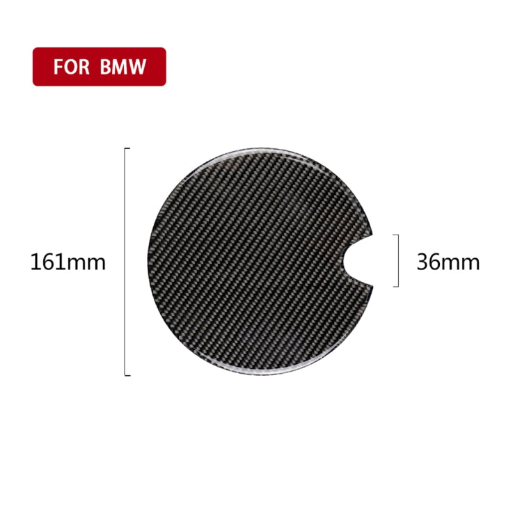 Car Fuel Tank Cover Carbon Fiber Decorative Sticker for BMW Mini Cooper R50 / R52 / R55 / R56 / R57 / R58 / R59 / R60 / R61 / F55 / F56, For BMW Mini R50