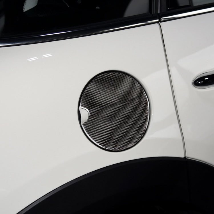 Car Fuel Tank Cover Carbon Fiber Decorative Sticker for BMW Mini Cooper R50 / R52 / R55 / R56 / R57 / R58 / R59 / R60 / R61 / F55 / F56, For BMW Mini R50