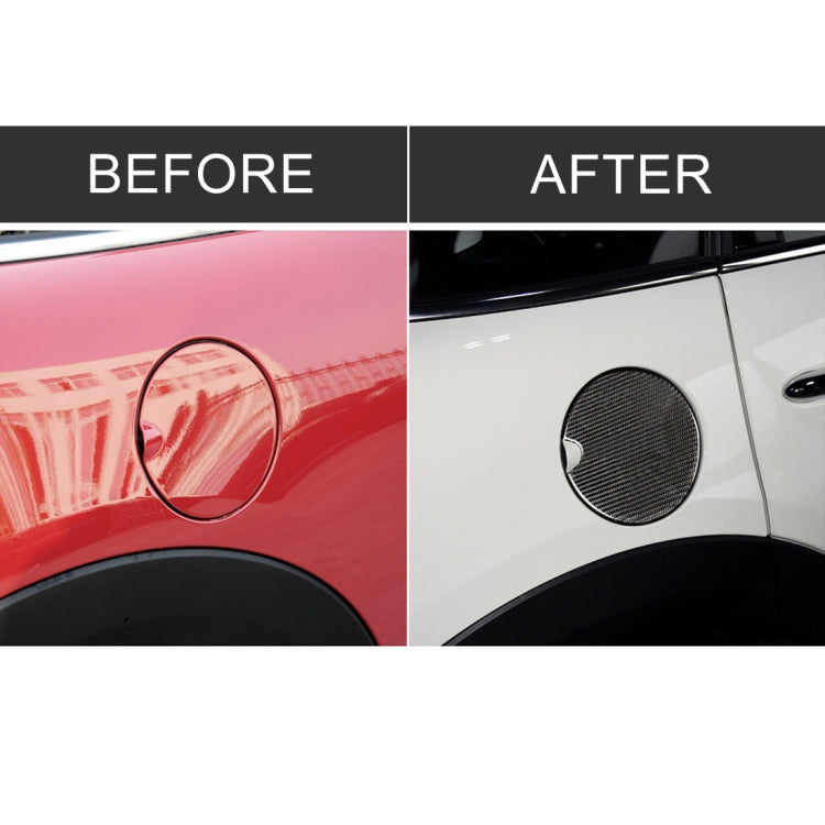 Car Fuel Tank Cover Carbon Fiber Decorative Sticker for BMW Mini Cooper R50 / R52 / R55 / R56 / R57 / R58 / R59 / R60 / R61 / F55 / F56, For BMW Mini R50