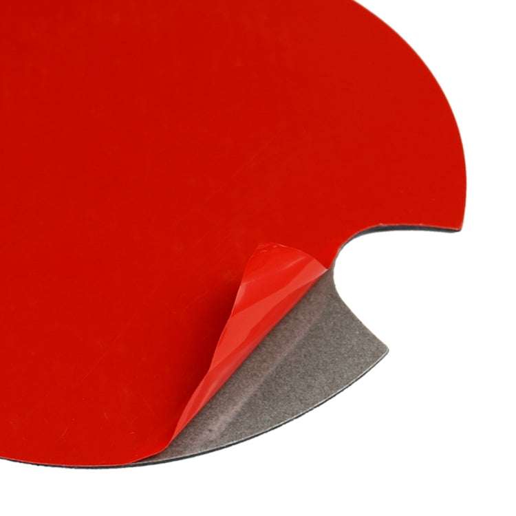 Red Blue Color Car Fuel Tank Cover Carbon Fiber Decorative Sticker for BMW Mini Cooper R50 / R52 / R55 / R56 / R57 / R58 / R59 / R60 / R61 / F55 / F56, For BMW Mini R50 (Red Blue Color)