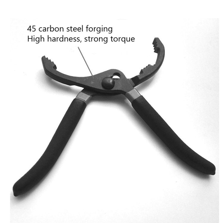 12 Inch Car Repairing Oil Filter Wrench Plier Disassembly Dedicated Clamp Filter Grease Wrench Special Tools, 12 Inch