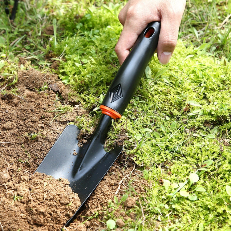Gardening Tool Planting Digging Narrow Plastic Handle Iron Shovel, Narrow Shovel