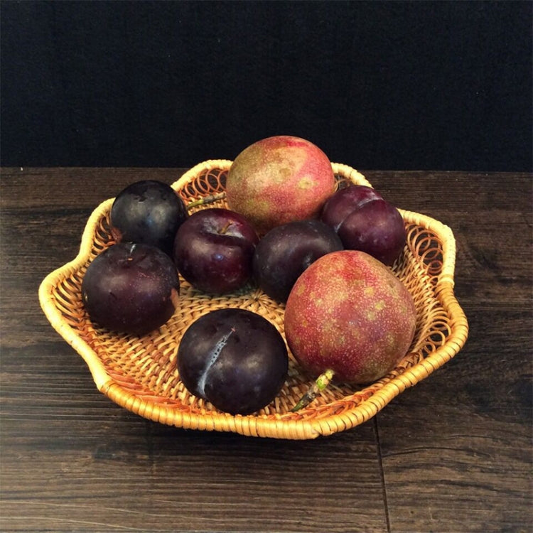 GP3 Braided Sweet Vegetable Fruit Snack Storage Tray Basket, Size: L, Fruit Snack Basket, Size: L