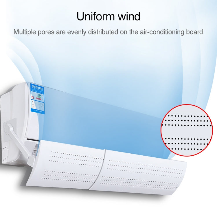 Bedroom Wall-Mounted Baby Universal Anti-Straight Blowing Air Conditioning Windshield Wind Deflector Shroud, Round Bracket Version, Round Bracket Version