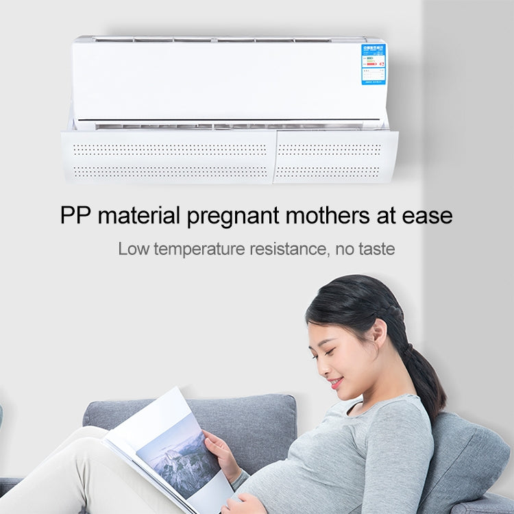 Bedroom Wall-Mounted Baby Universal Anti-Straight Blowing Air Conditioning Windshield Wind Deflector Shroud, Round Bracket Version, Round Bracket Version