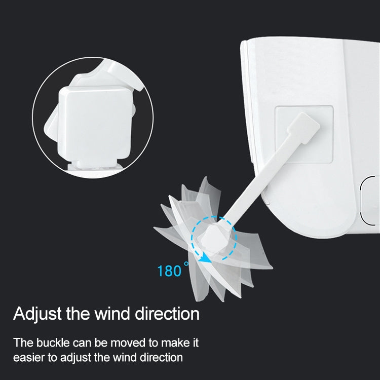 Bedroom Wall-Mounted Baby Universal Anti-Straight Blowing Air Conditioning Windshield Wind Deflector Shroud, Round Bracket Version, Round Bracket Version