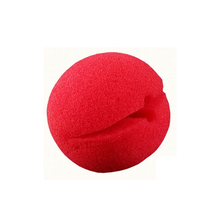 5 PCS Halloween Costume Party Props Sponge Red Clown Noses, Noses