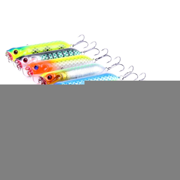 HENGJIA Artificial Fishing Lures Popper Bionic Fishing Bait with Hooks, Length: 9.5 cm, Random Color Delivery, Length: 9.5 cm