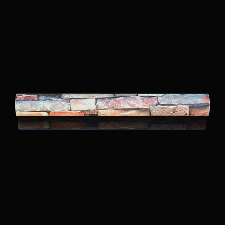 Creative 3D Color Stone Brick Decoration Wallpaper Stickers Bedroom Living Room Wall Waterproof Wallpaper Roll, Size: 45 x 1000cm, 3D color stone