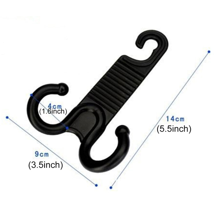 2 PCS Young Player Claw Shape Durable Car Seat Back Hook Trunk Bag Hanger Holder Auto Headrest Luggage Hook, Car Seat Back Hook