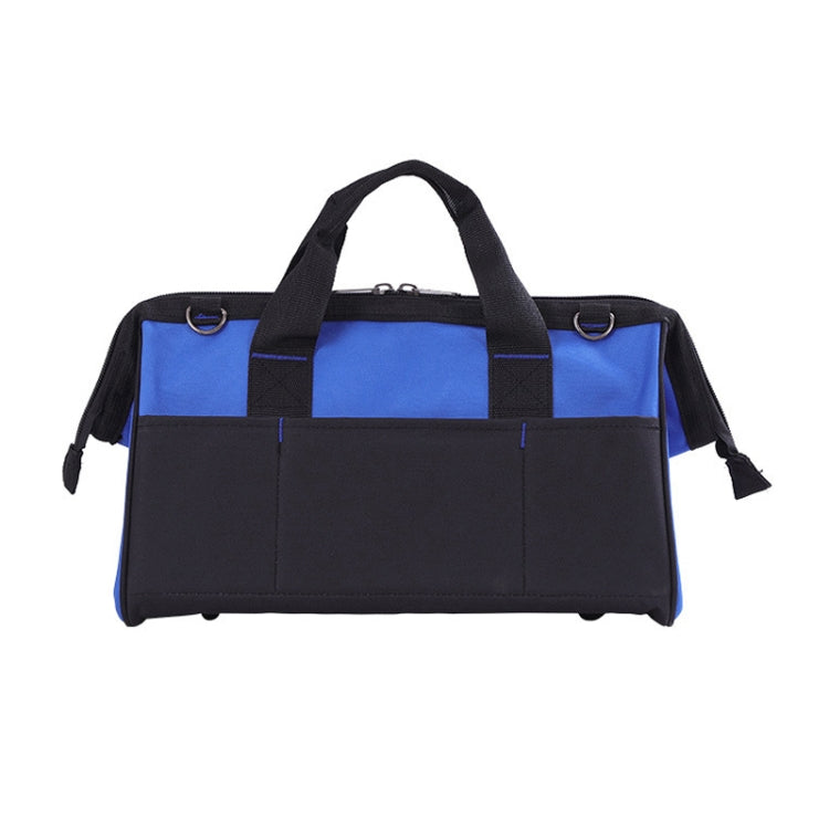 Multi-function Oxford Cloth Electrician Belt Pouch Maintenance Tools Handbag Shoulder Bag Convenient Hardware Tool Bag, Size : 19 inch, Size : 19 inch(Blue)