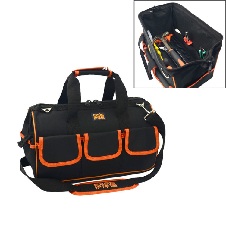 EZRE Multi-function Oxford Cloth Electrician Belt Pouch Maintenance Tools Handbag Shoulder Bag Convenient Tool Bag, Size : 17 inch, Size : 17 inch (EZRE)